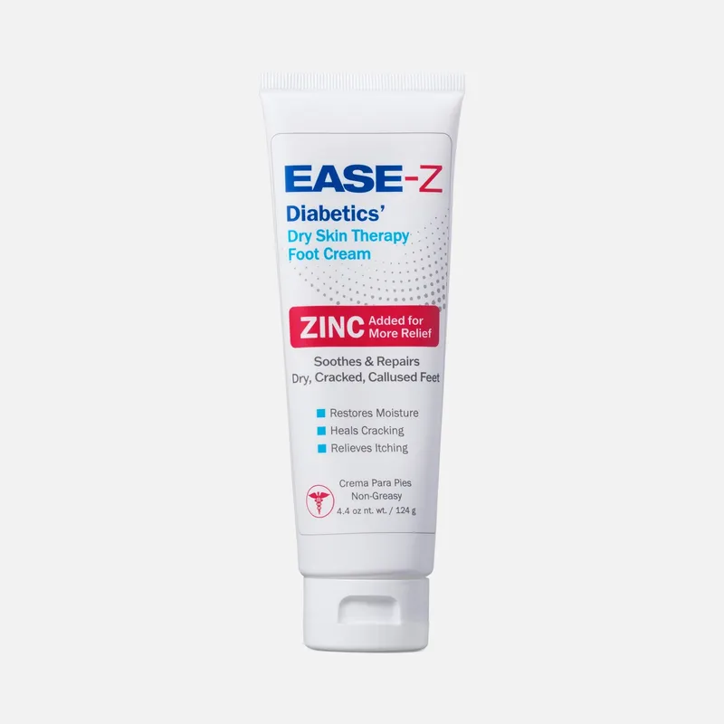 EASE-Z Diabetics' Dry Skin Therapy Foot Cream, 4.4 oz.