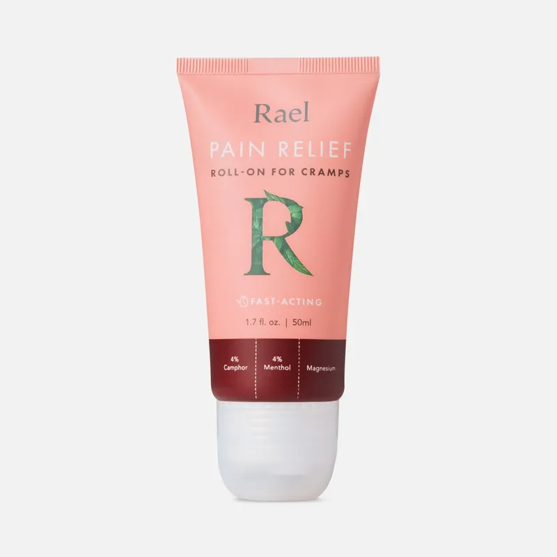 Rael Pain Relief Roll-On for Cramps, 1.7 fl oz.
