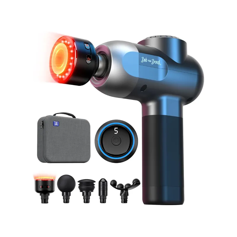 Bob and Brad C2 Ultra Massage Gun with Infrared and Red LED Light Therapy