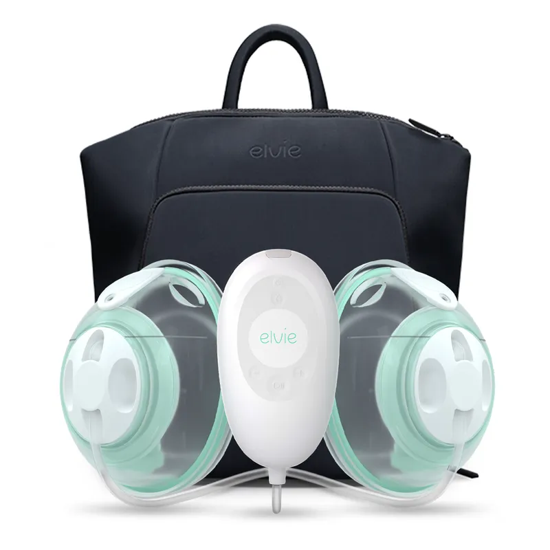 Elvie Stride and Seoul Max Pump Backpack