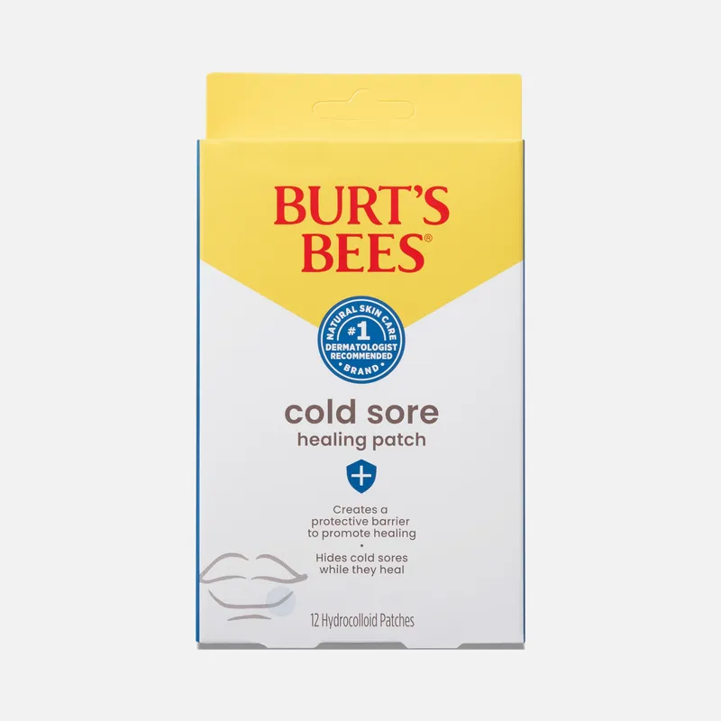 Burt's Bees Cold Sore Healing Patches, 12-Pack