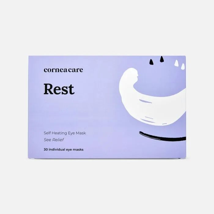 CorneaCare Rest Self-Heating Eye Mask, 30 ct.