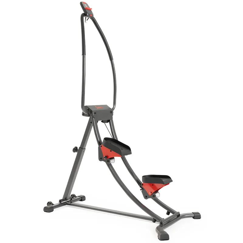 Curved Step Climber with Long Stride & 4 Incline Angles