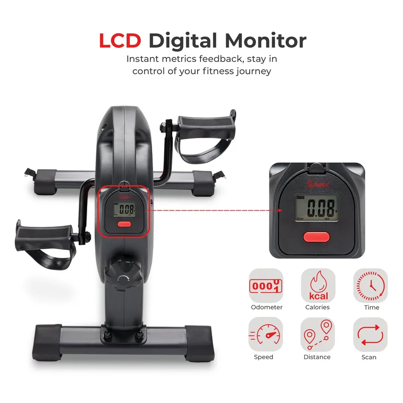 Smart Mini Exercise Bike + Resistance Bands & Mat