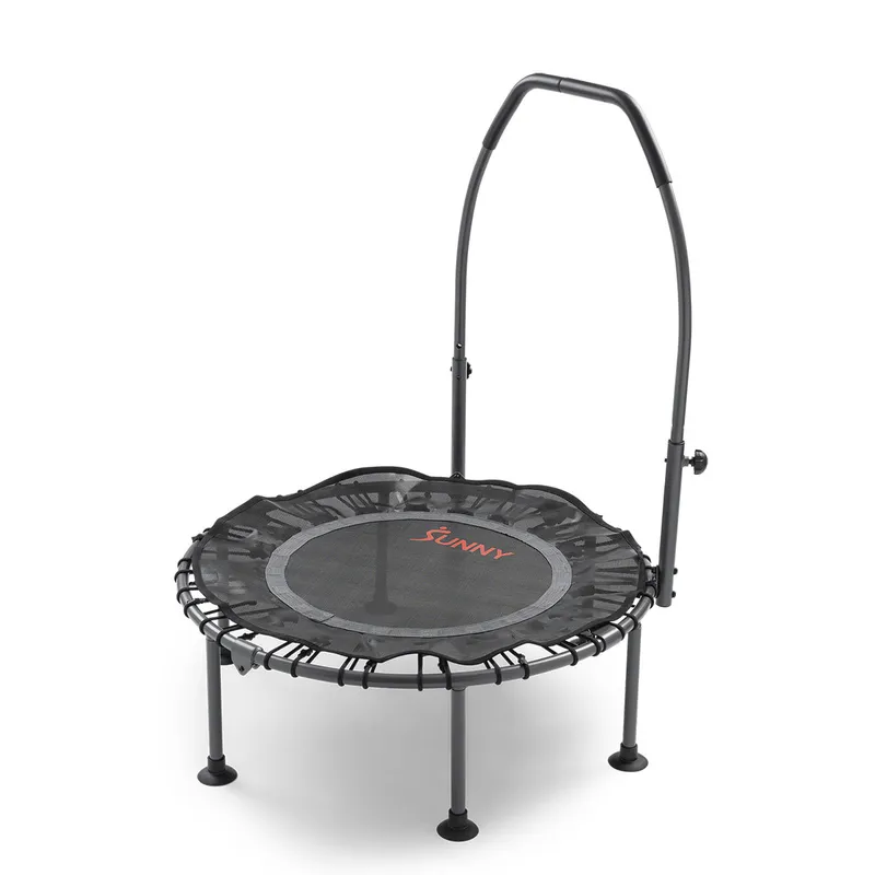 Active 36-Inch Fitness Trampoline with Adjustable Handlebar