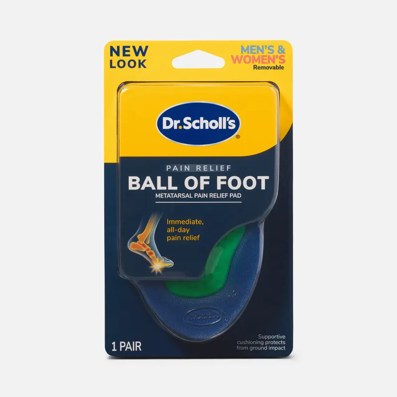 Dr. Scholl's Ball of Foot Pain Relief Orthotics, One Size Fits All, One Pair