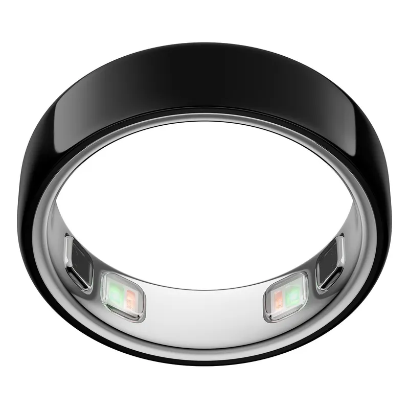 Oura Ring 5 Black Smart Ring, Exclusive Bundle, Ring + Additional Charger + Additional Year of Manufacturer’s Warranty