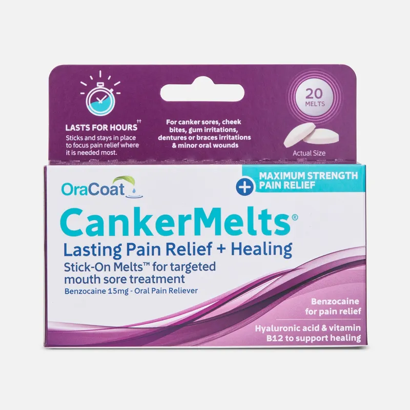 OraCoat CankerMelts, 20 ct.