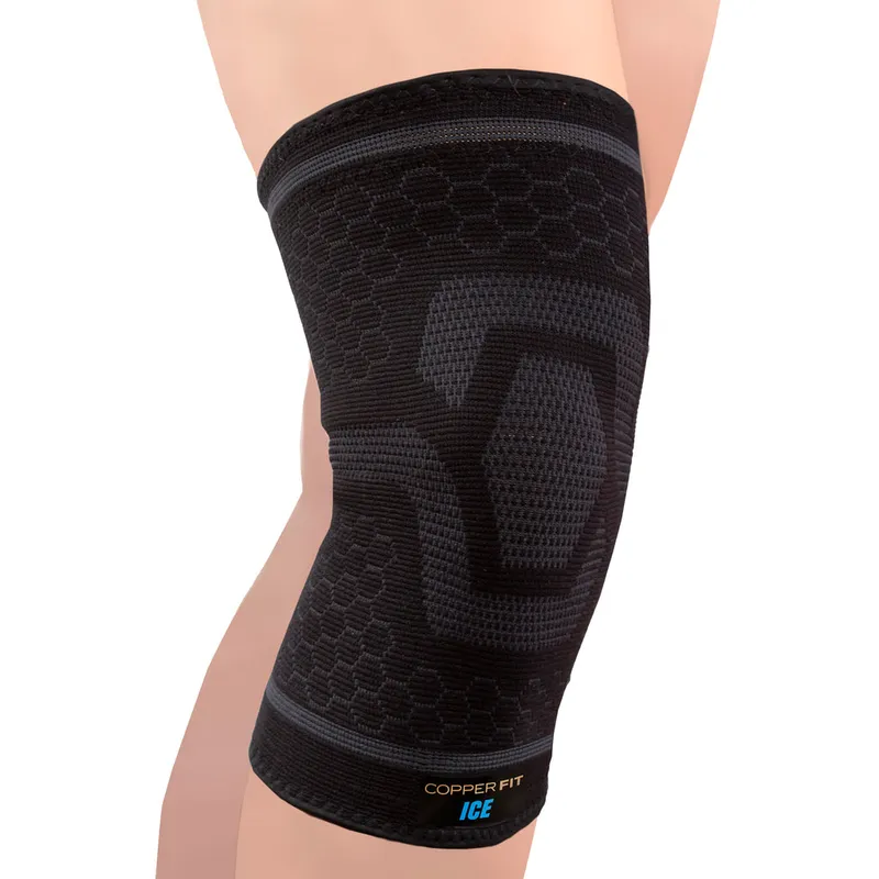 Ice Compression Knee Sleeve – Menthol-Infused