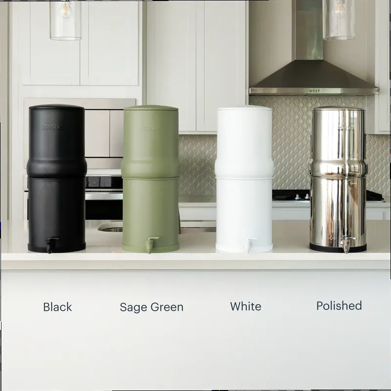 BOROUX® 3-Gallon Water Filter System