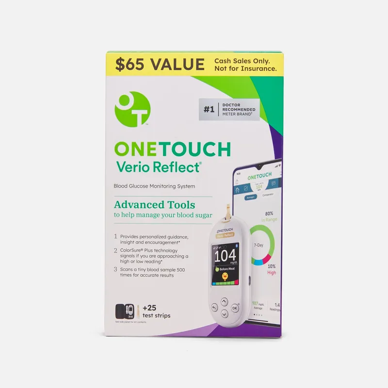 OneTouch Verio Reflect Blood Glucose Monitoring System