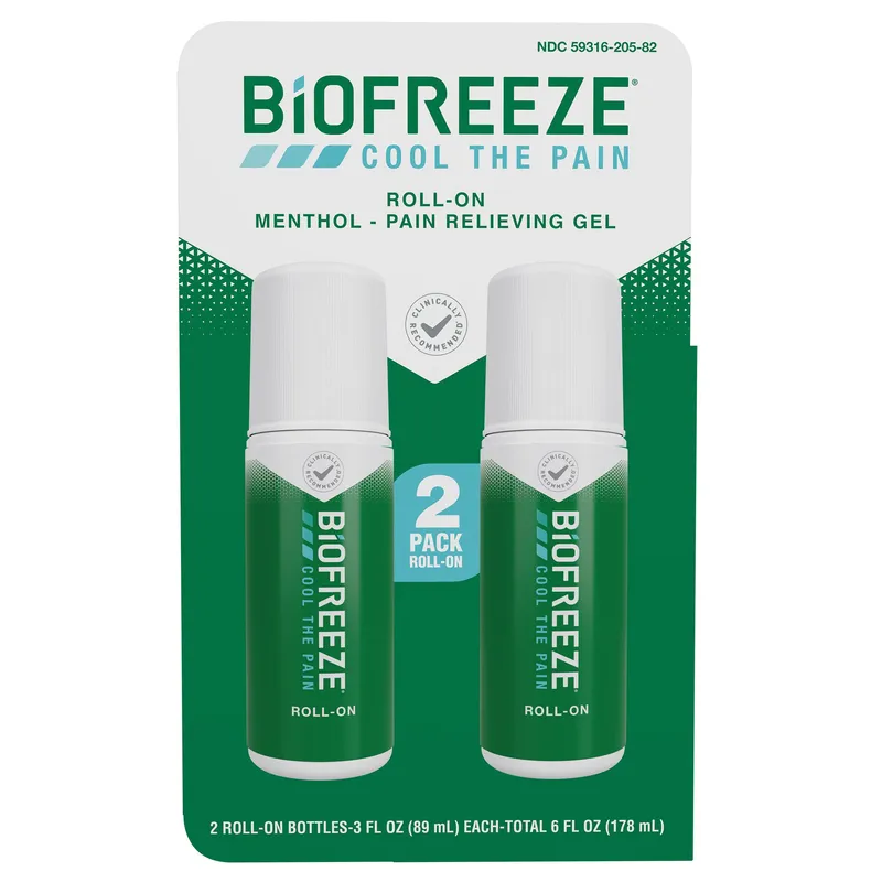 Biofreeze Pain Reliever, 6 Fluid Ounces Pack