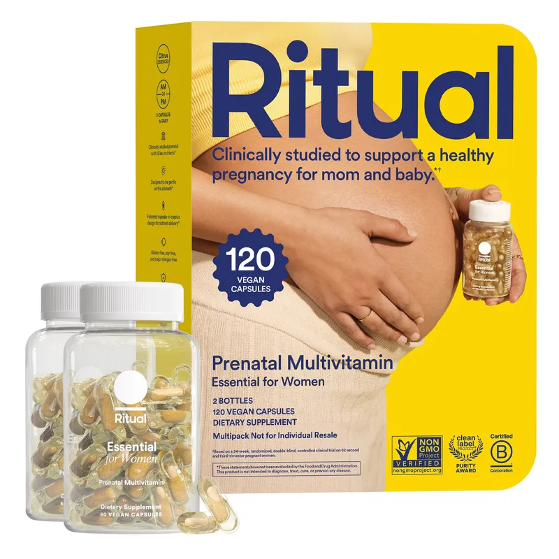 Ritual Prenatal Multivitamin, 120 Capsules