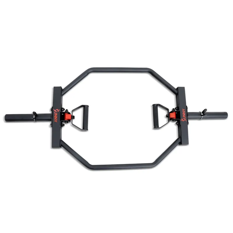 Strength Training Olympic Hex Bar With Swivel Handle | Sunny Strength®