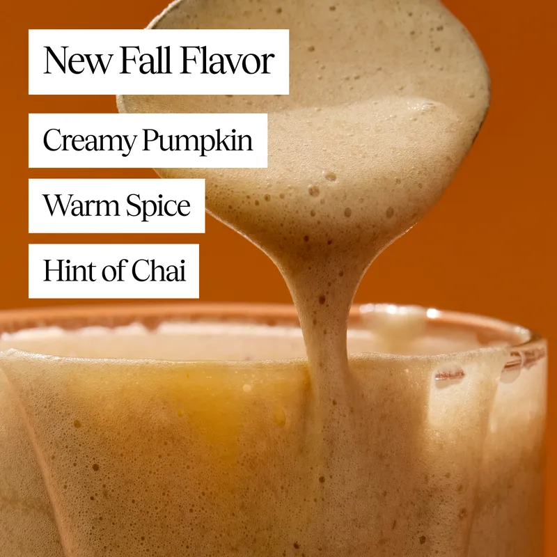 Pumpkin Chai Triple-Support Protein