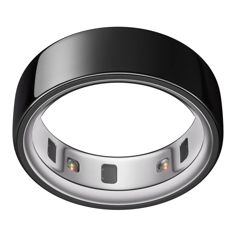 Oura Ring 4 Black Smart Ring, Exclusive Bundle, Ring + Additional Charger Included
