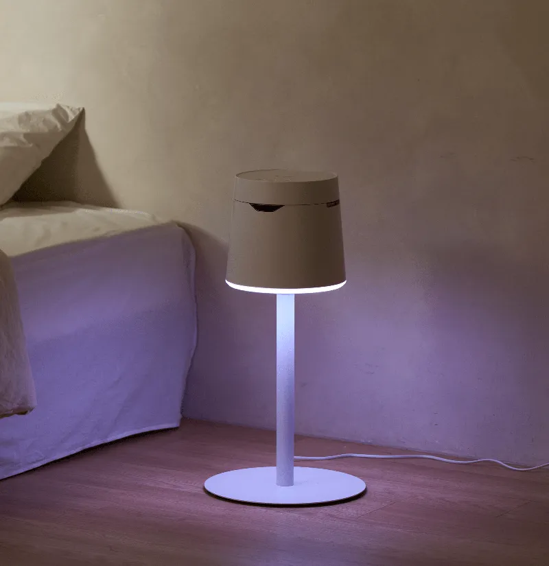 Carepod One Plus with Stand - Stainless Steel Humidifier with Mood Light