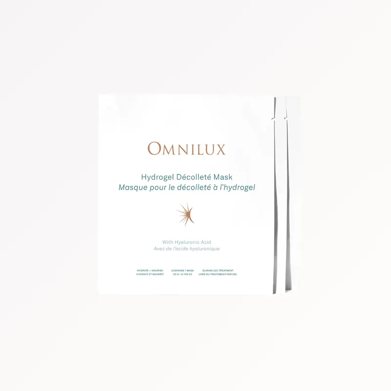 Omnilux Hydrogel Décolleté Mask