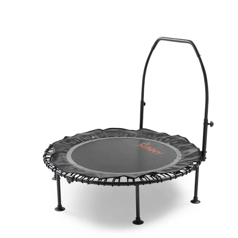 Active 48-Inch Fitness Trampoline with Adjustable Handlebar