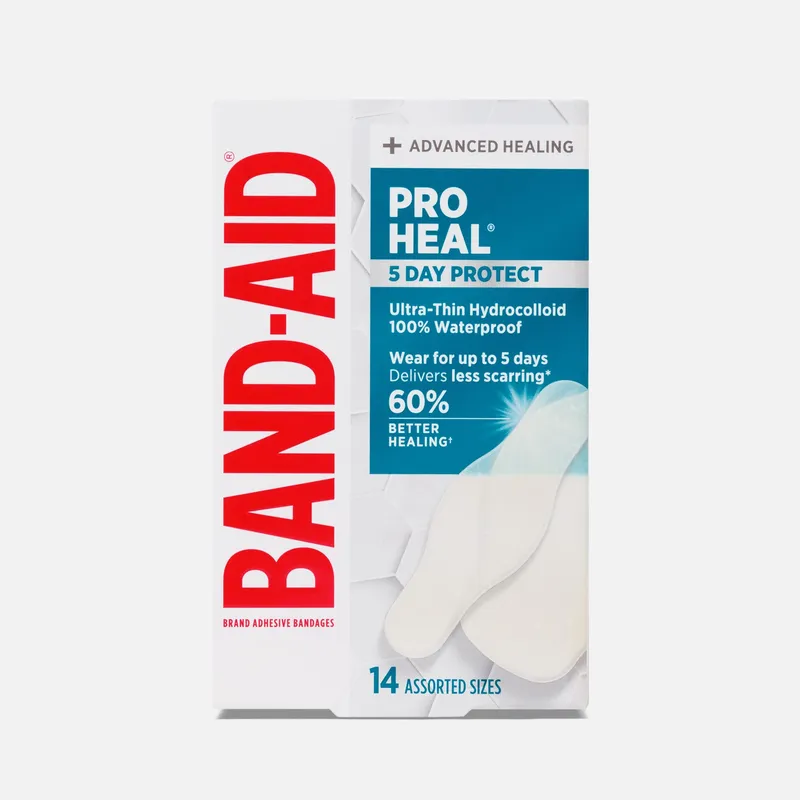 BAND-AID® PRO HEAL® Adhesive Bandages 5 Day Protect, 14 ct.