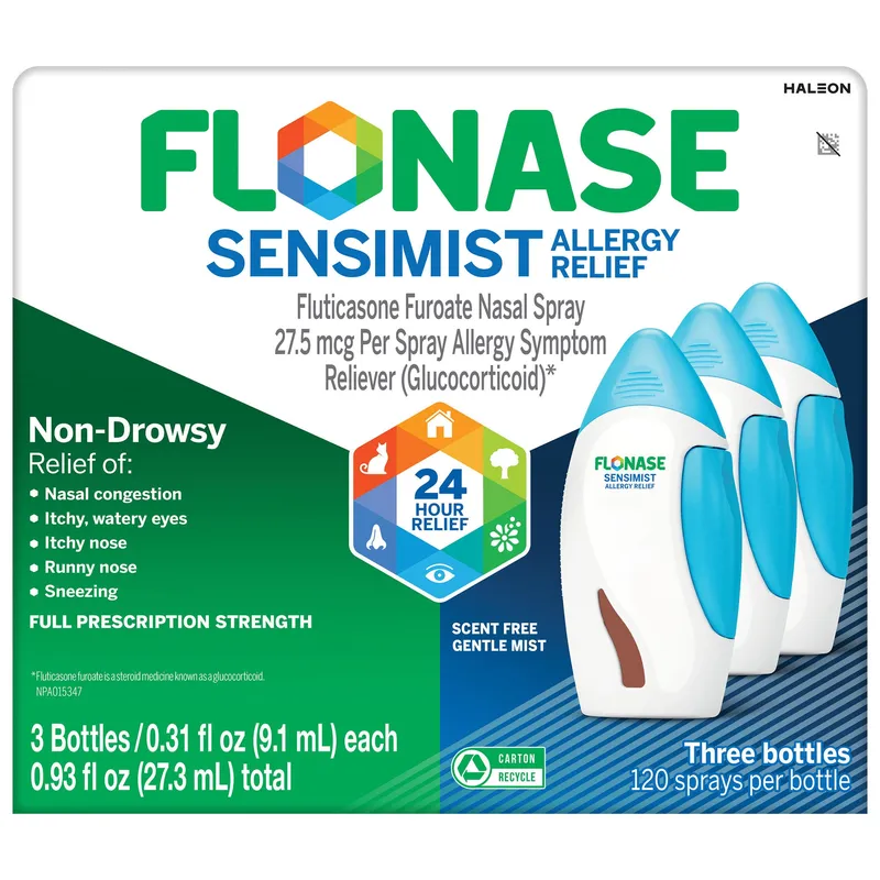 Flonase Sensimist Allergy Relief Nasal Spray, 360 Metered Sprays