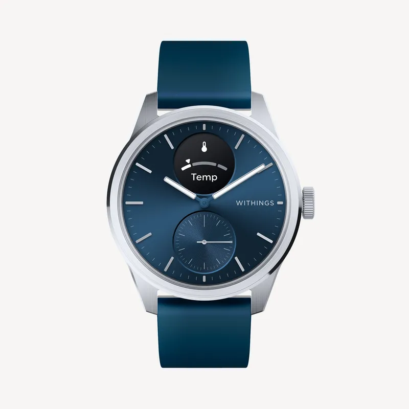 ScanWatch 2 42mm Blue & Silver