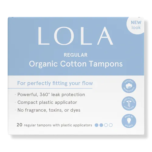 LOLA Regular Organic Cotton Tampons