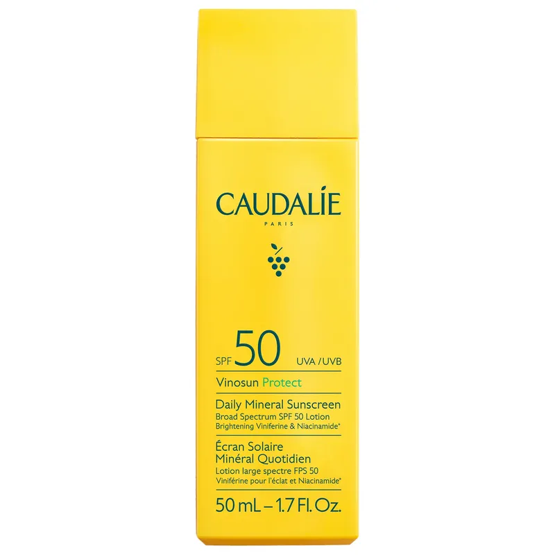Vinosun Protect Brightening Daily Mineral Face Sunscreen SPF 50 with Niacinamide