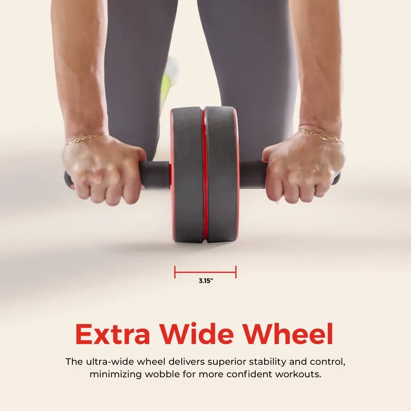 Ab Roller Wheel with Knee Pad