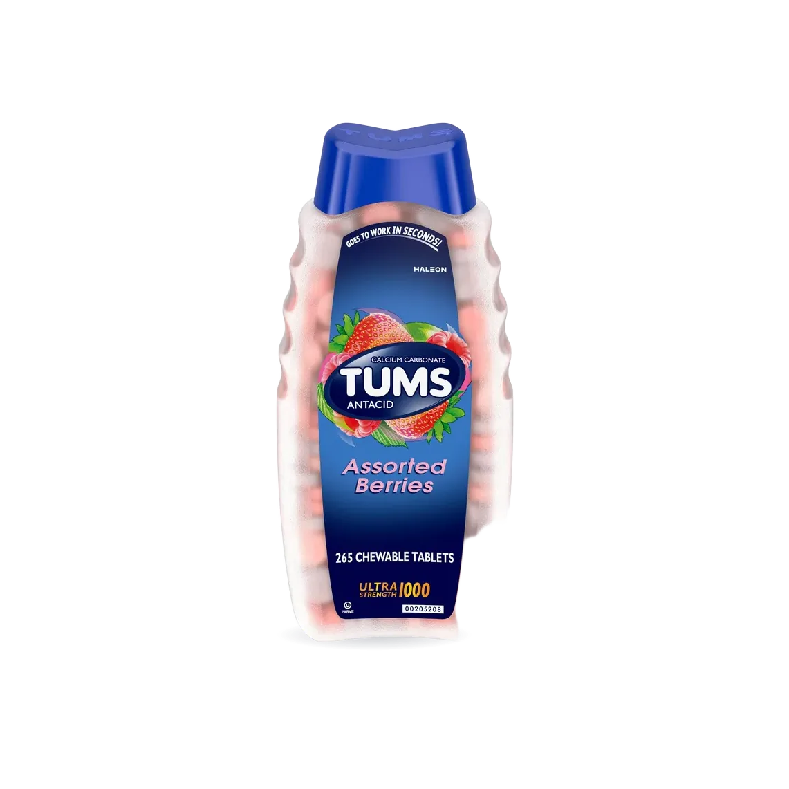TUMS Antacid Ultra Strength, 265 Chewable Tablets