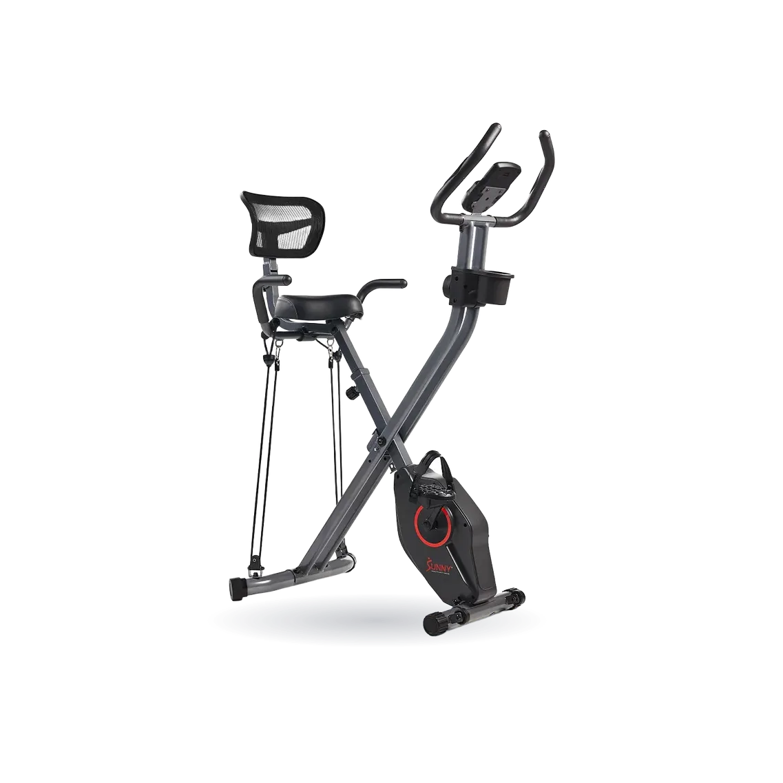 Foldable Magnetic Recumbent Exercise X-Bike