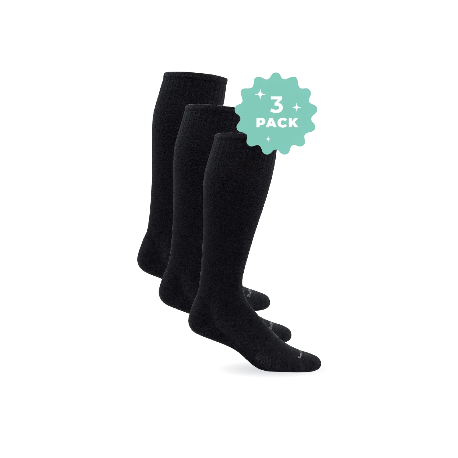 Men’s Featherweight 3-Pack | Moderate Graduated Compression