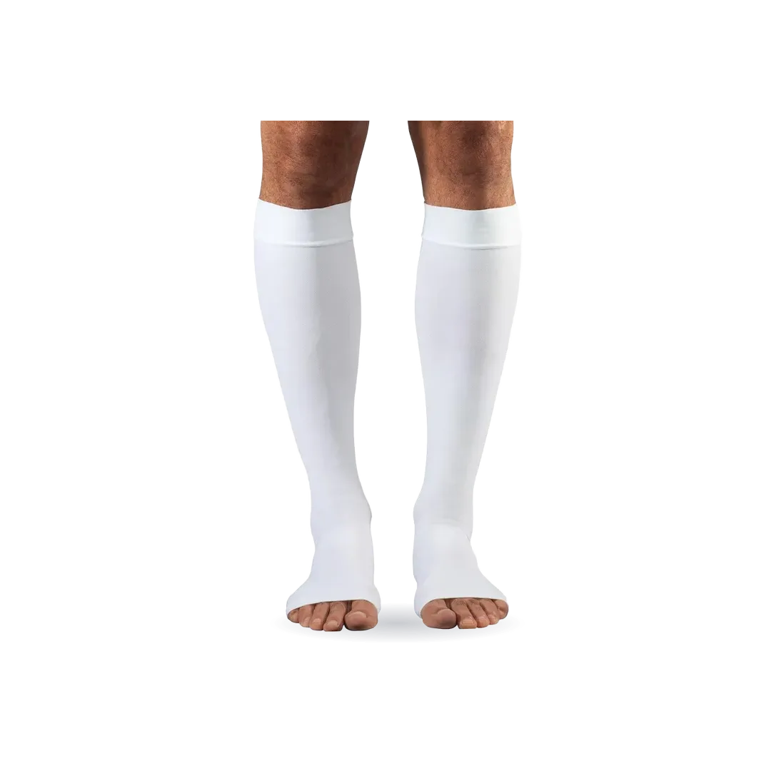 Anti-Embolism Below Knee Stockings Open Toe