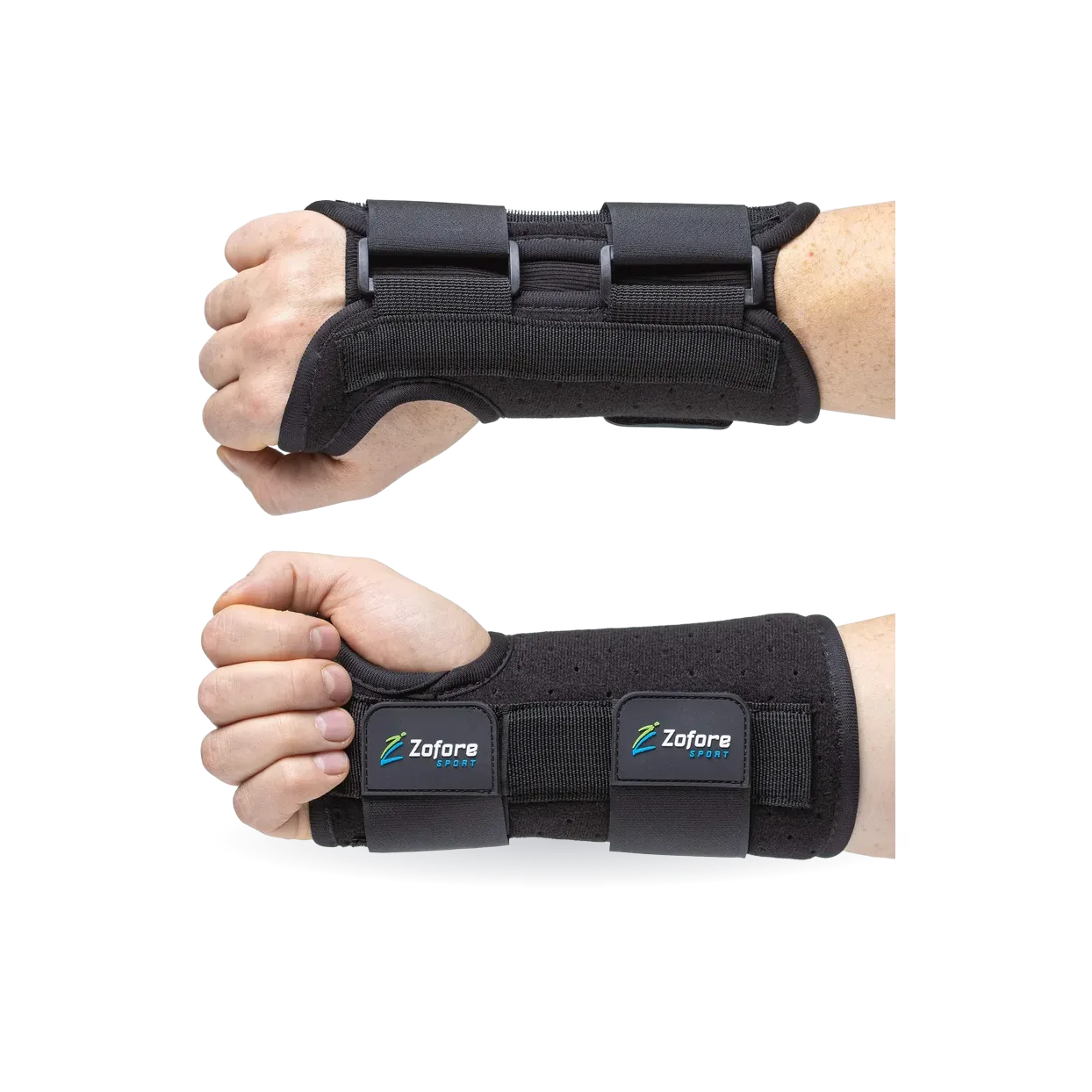 Carpal Tunnel Wrist Brace Night Support and Metal Splint Stabilizer [Single] - Helps Relieve Tendinitis Arthritis Carpal Tunnel Syndrome Pain - Reduces Recovery Time for Men Women - Right (S/M)
