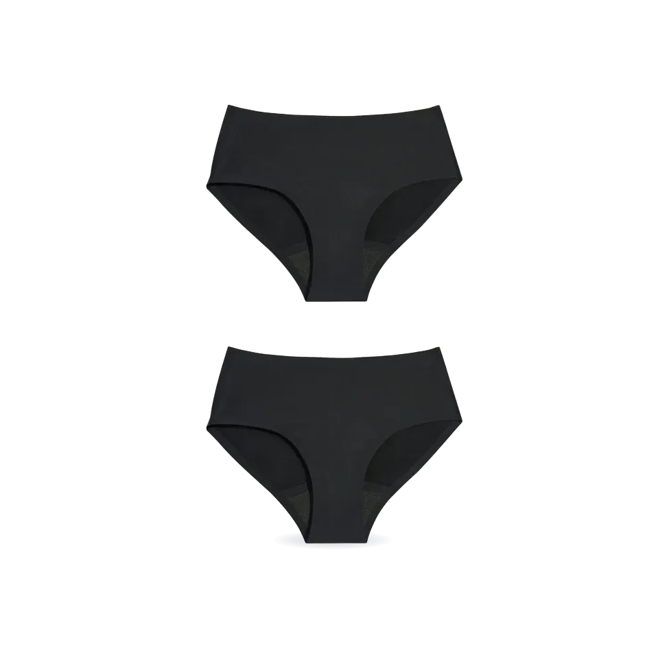 Teen Super Leakproof® No-Show Boyshort 2-Pack - Last Call