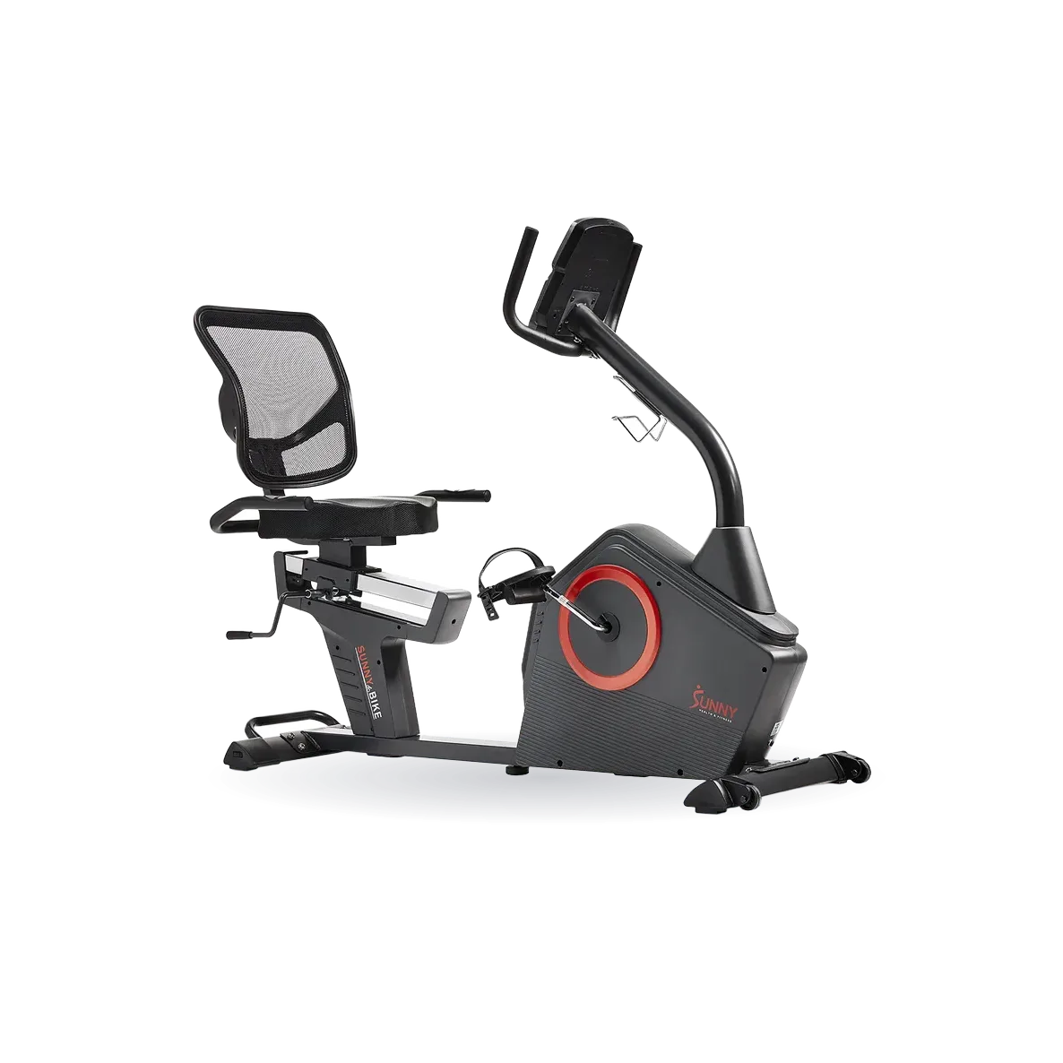 Smart Programmable 16 Levels Electro-Magnetic Resistance Recumbent Exercise Bike