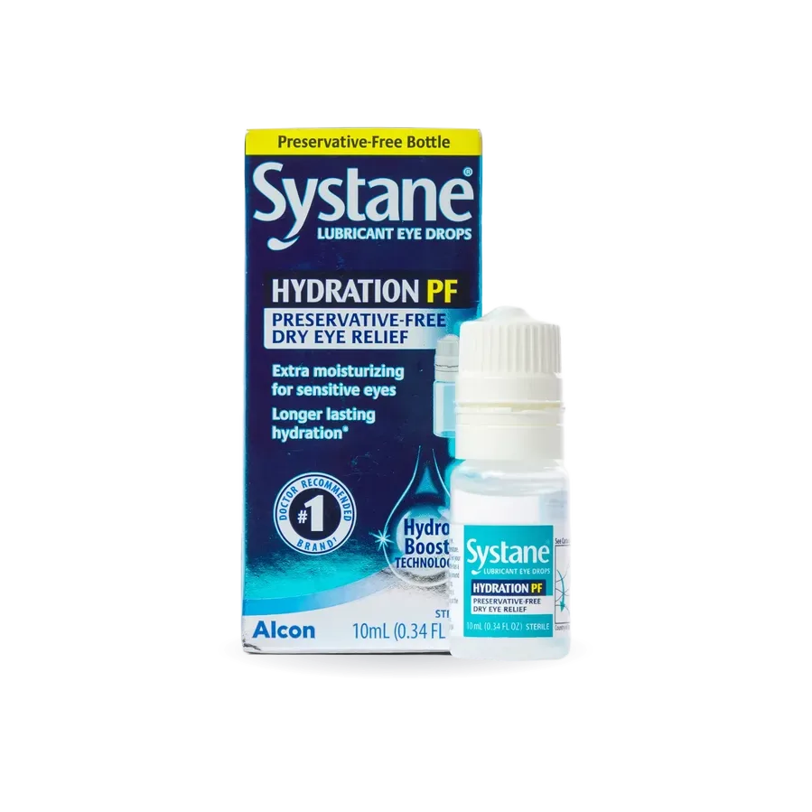Systane Hydration Multi-Dose Preservative Free Eye Drops, 10 mL