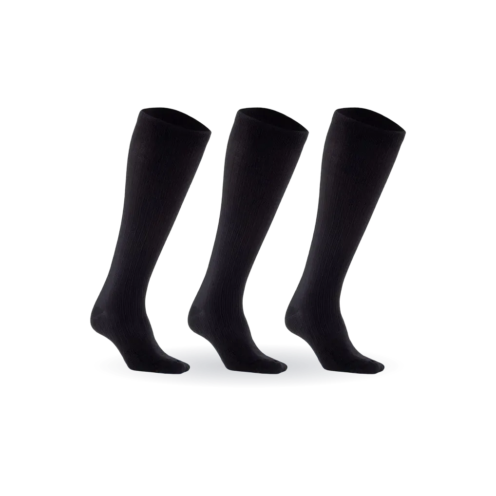 Marathon, Black on Black | 3-Pair Bundle