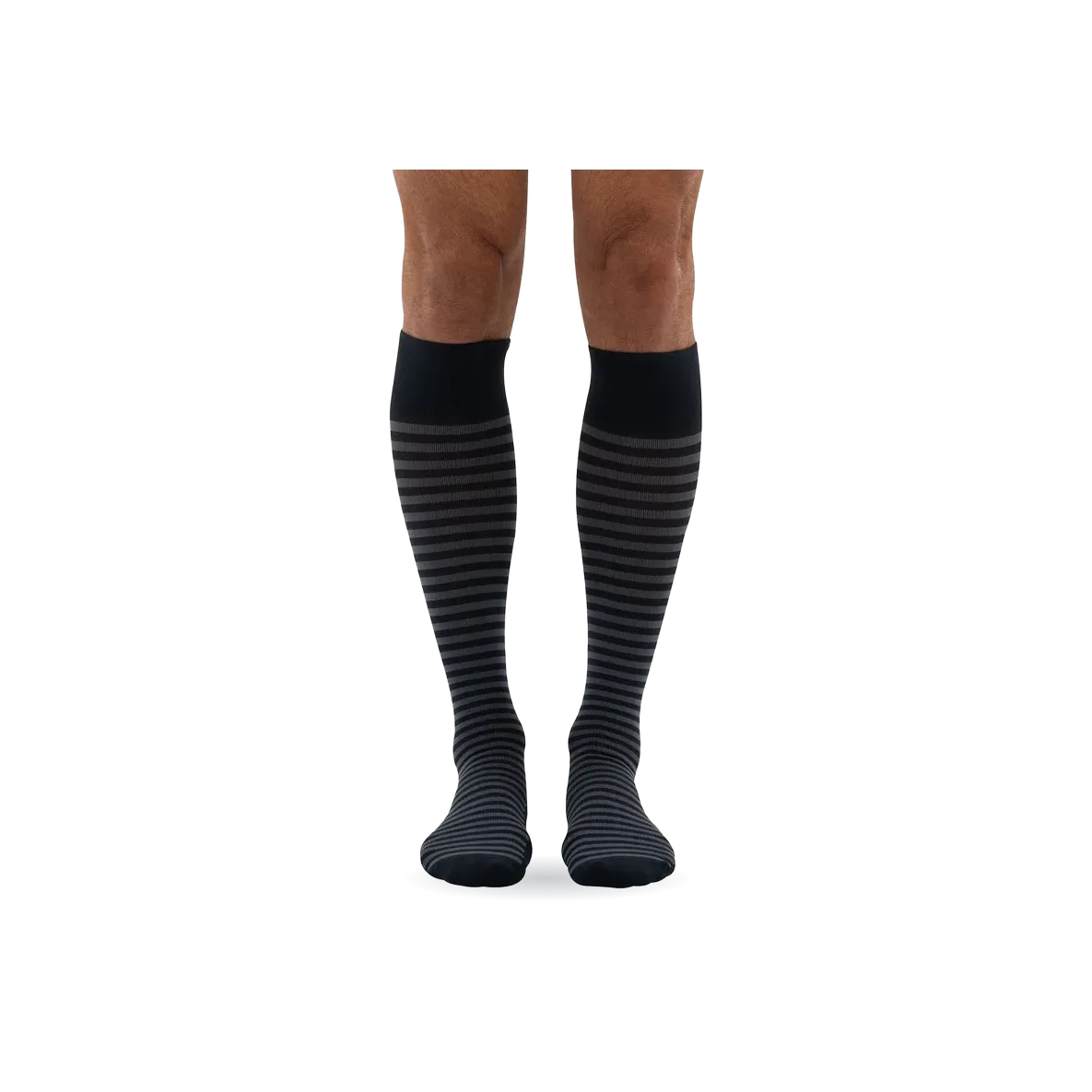 Everyday Style Easy Street Stripe Below Knee Socks