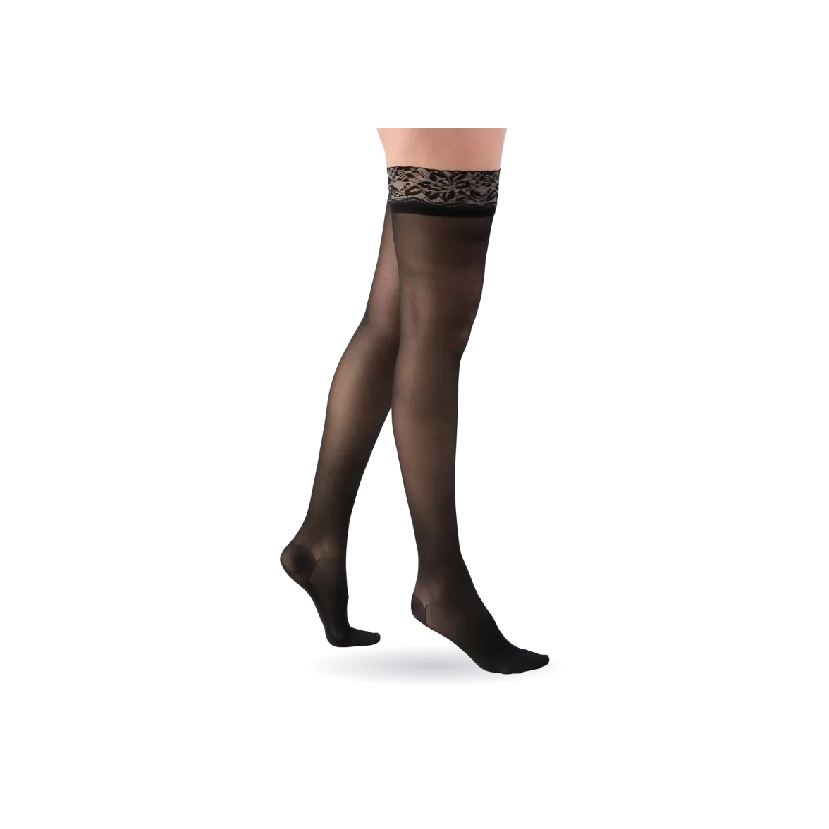 Select Sheer Thigh High Stockings 20-30mmHg
