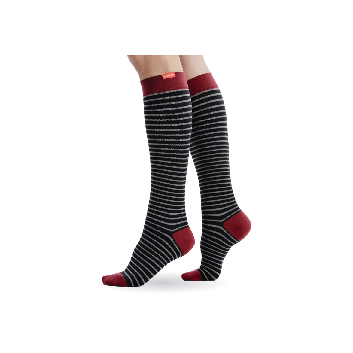 30-40 mmHg: Little Stripe (Nylon Compression Socks)