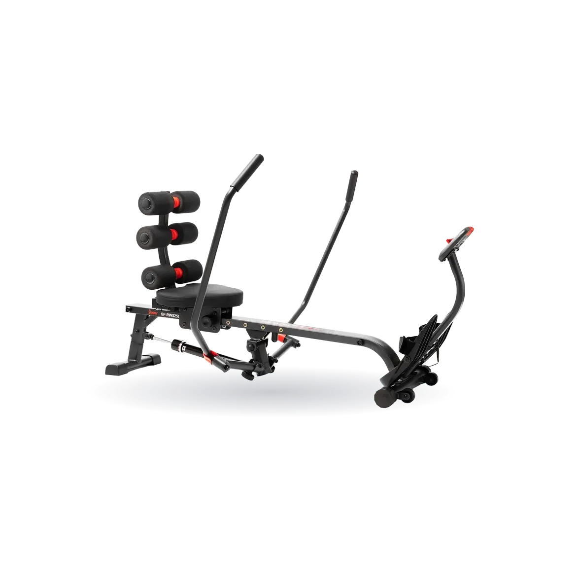 Full Motion Hydraulic Rowing Machine with Core Trainer