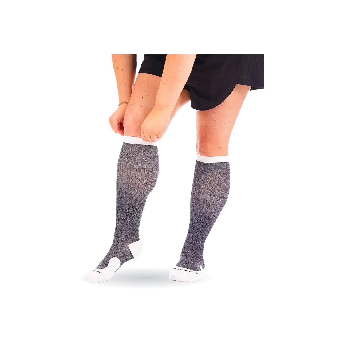 Marathon Wide-Calf, Heather Slate