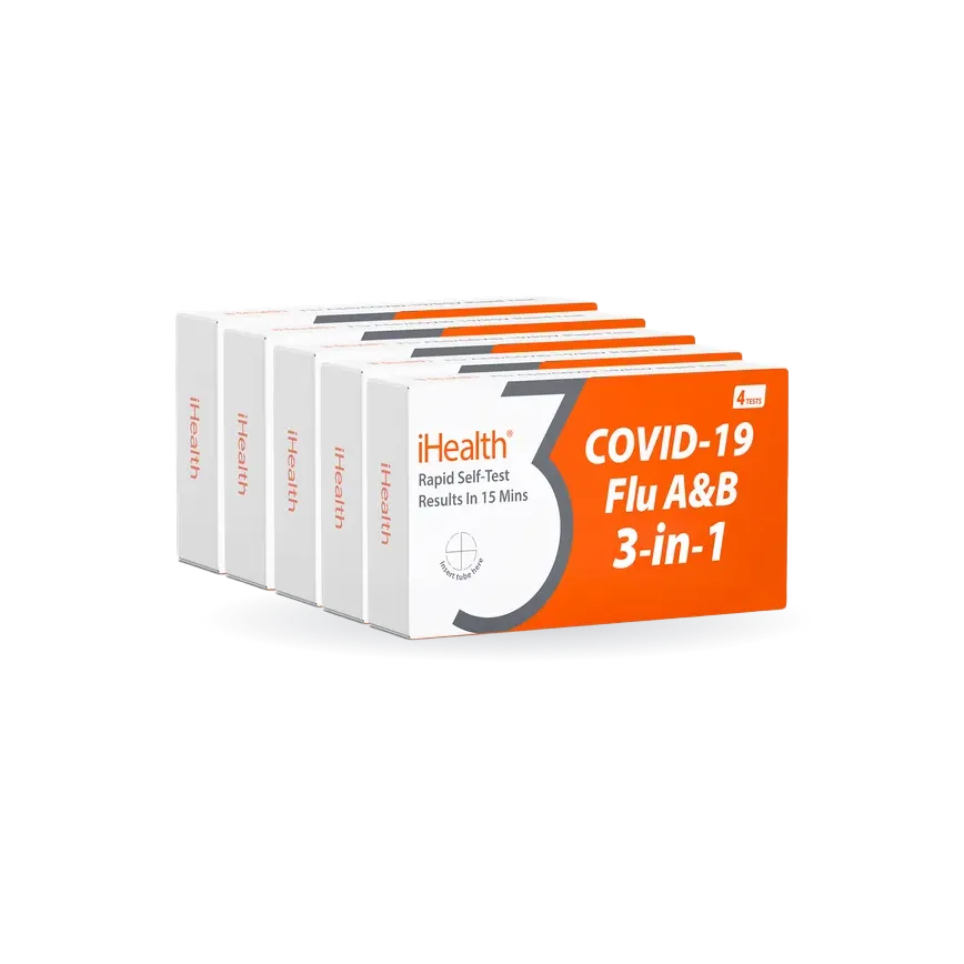 iHealth Flu A&B/COVID-19 3-in-1 Rapid Test