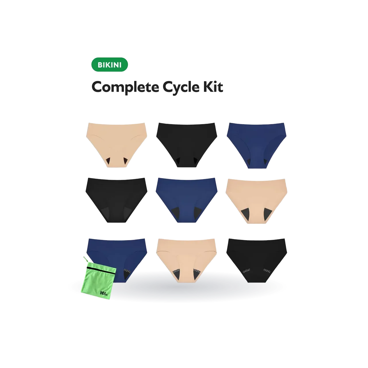 Teen Complete Cycle Kit - Bikini