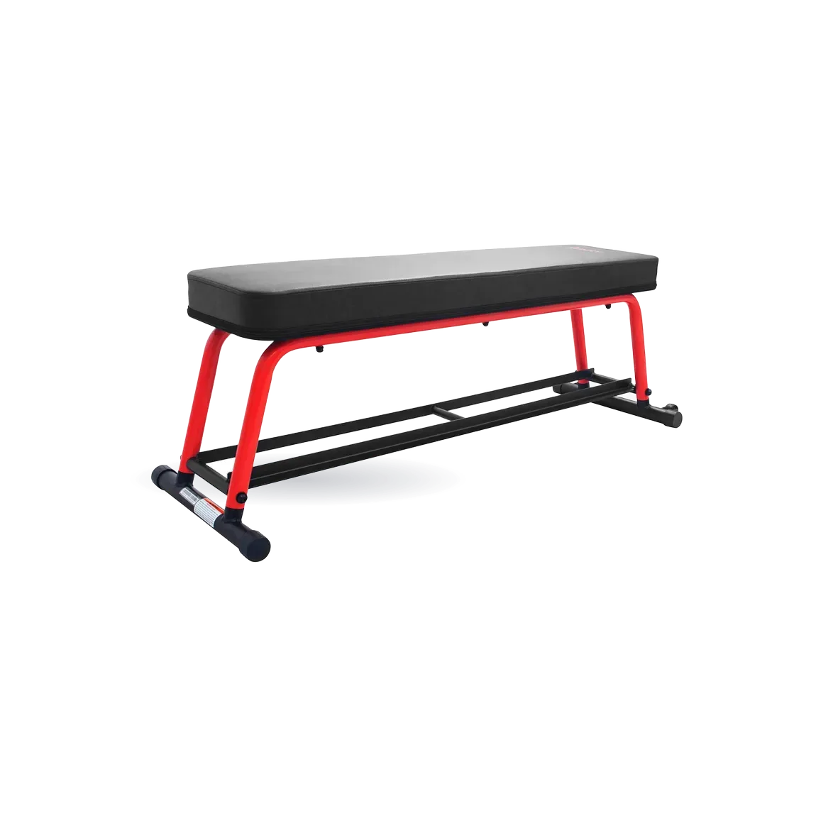 Power Zone Premium Strength Flat Bench With Dumbbell Rack