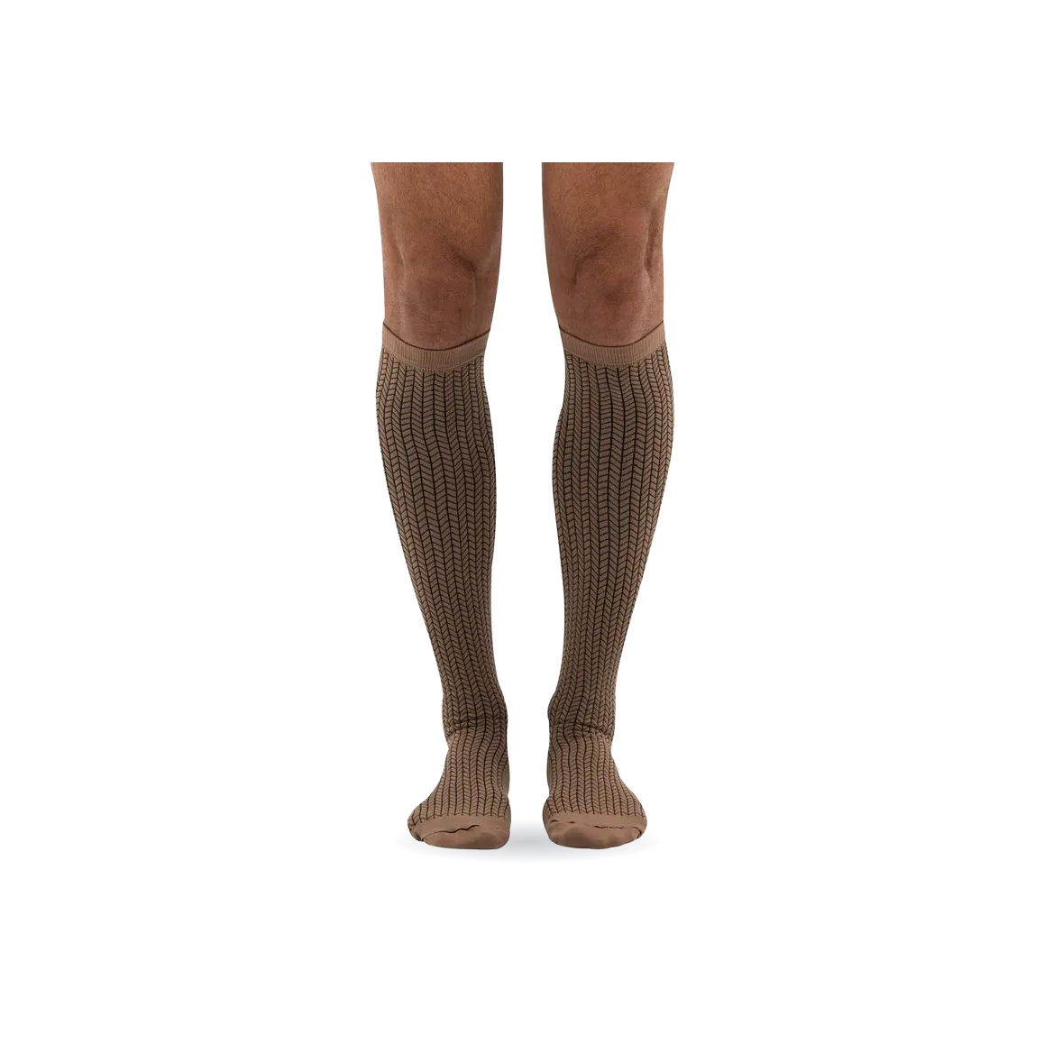 Everyday Style Classic Chevron Below Knee Socks