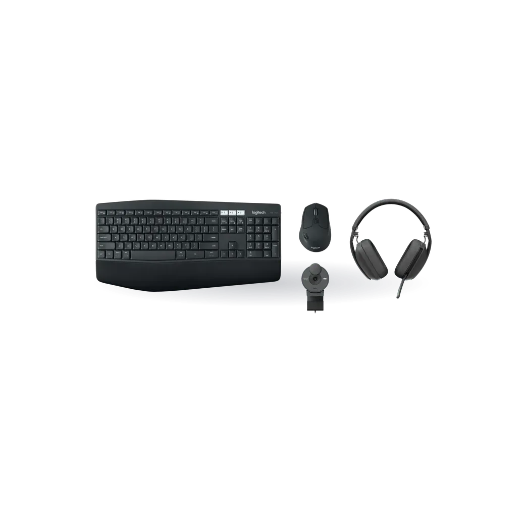 Logitech Productivity Bundle - Brio 300, Zone Vibe 100, MK850