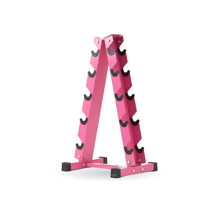 RitFit A-Frame Dumbbell Storage Rack Stand 5 Pairs