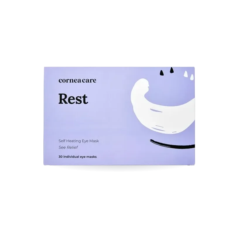 CorneaCare Rest Self-Heating Eye Mask, 30 ct.
